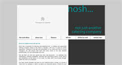 Desktop Screenshot of nosh-uk.com